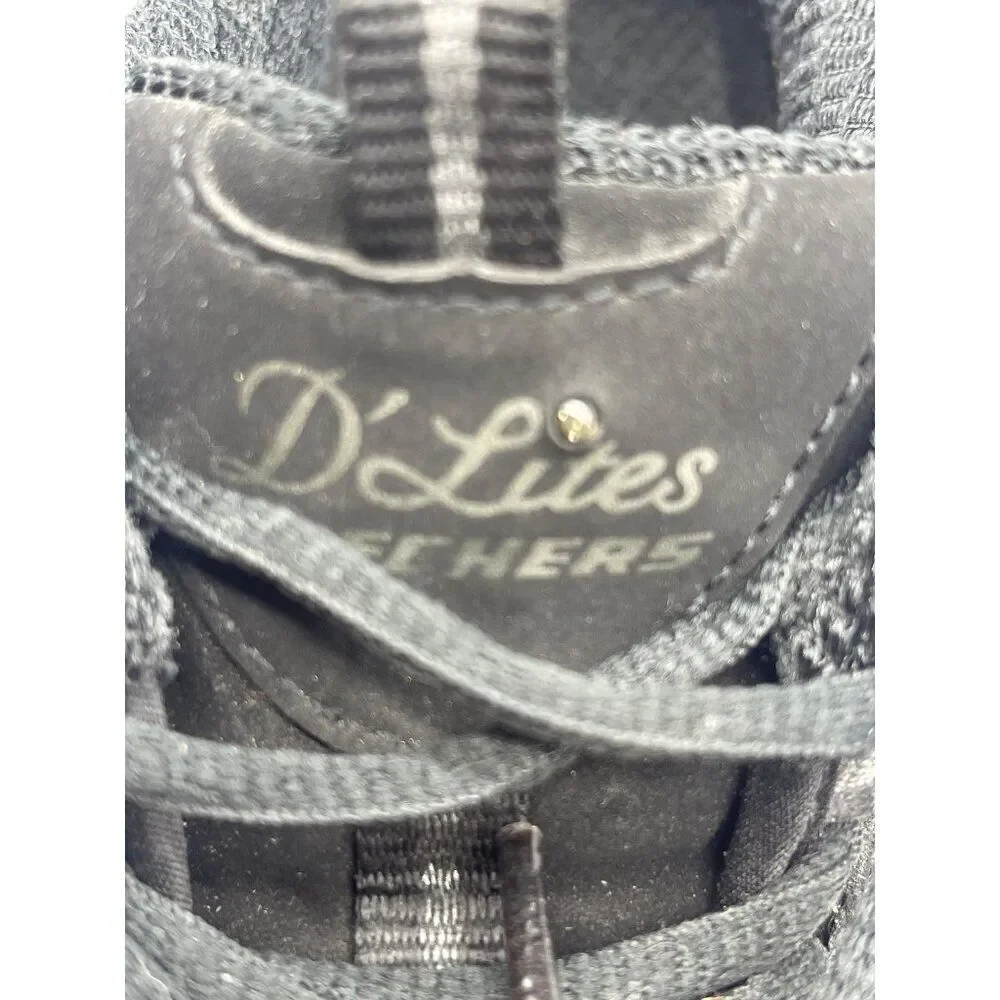 Skechers D’ Lites Play on Women Leather Sneakers Size 8.5